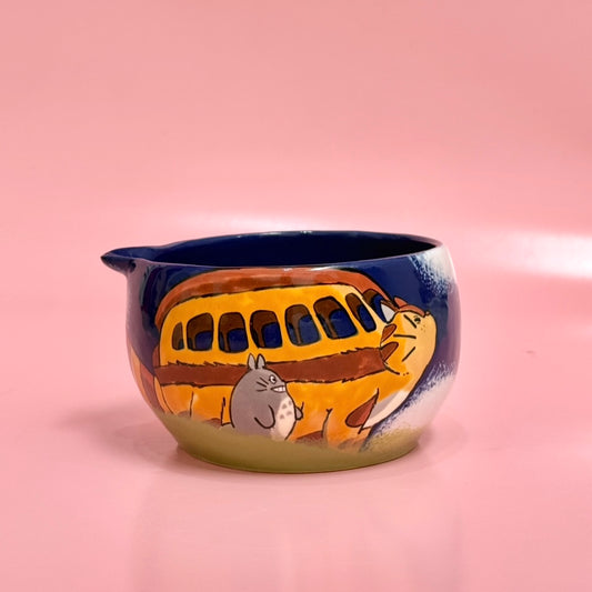 Totoro Flying Matcha Bowl