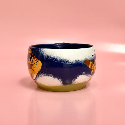 Totoro Flying Matcha Bowl