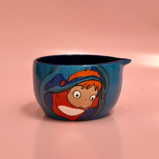 Ponyo Swimming Matcha Bowl