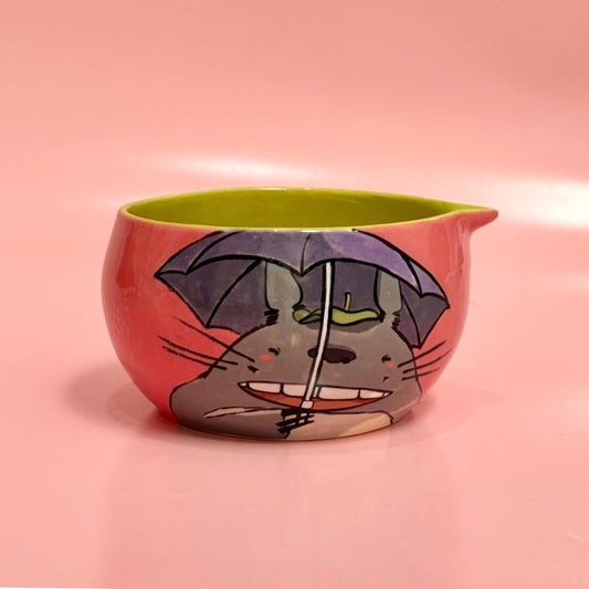 Totoro Umbrella Matcha Bowl