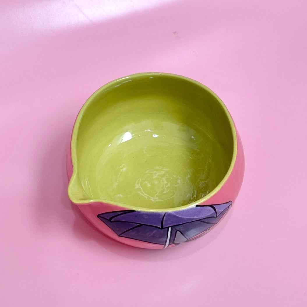 Totoro Umbrella Matcha Bowl